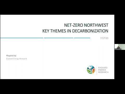 Net-Zero Northwest Presentation, 07/17/2023