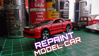 REPAINT DIECAST  MODEL CAR || SCALE 1/64. #diecast #modelcars #diorama