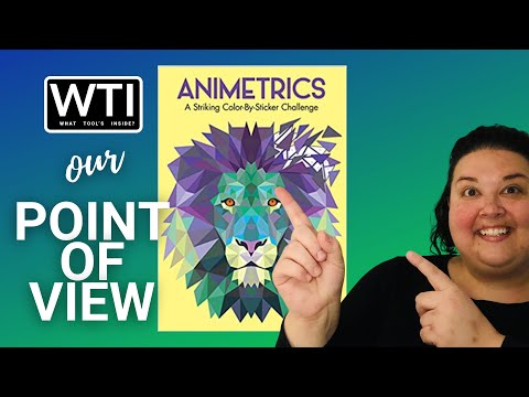 Animetrics Color By Sticker Books - WTI product video review