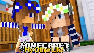 My Other Life #8-MEETING MY NEW SISTER (Minecraft Roleplay)