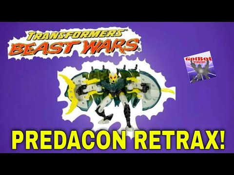 Transformers Beast Wars Vintage Reissue Predacon Retrax - GotBot True Review NUMBER 1175