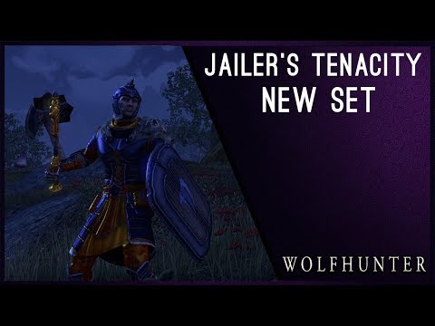 Jailer’s Tenacity Set Heavy Armor - Wolfhunter DLC ESO