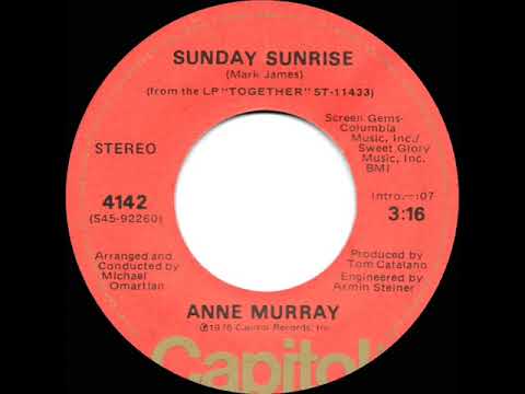 1975 Anne Murray - Sunday Sunrise