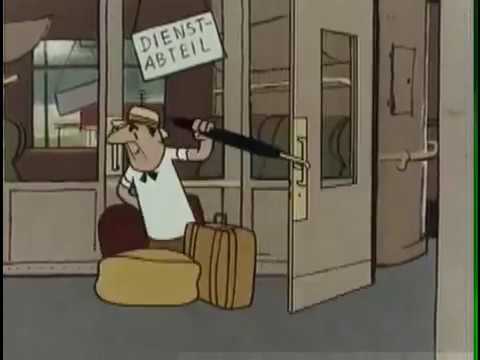 Deutsche Bundesbahn - Das HB-Männchen "Bruno" fährt Bahn