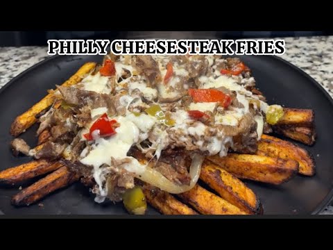 Eating healthy doesn’t have to suck. Try these Philly Cheesesteak Fries! Sustainable diet!