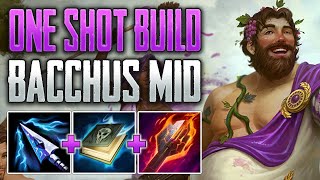 INSTANT KILLS! Bacchus Mid Gameplay (SMITE Conquest)