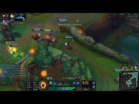 Impressive first blood LoL + Massive scream with thresh