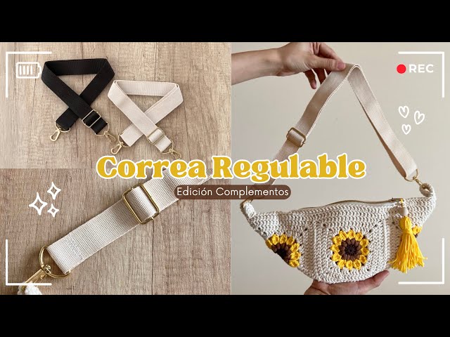Vídeo relacionado con Set de 2 Correas Ajustables Universales de Nylon con Mosquetones, Correas de Repuesto para Bolsos, Mochilas, Bolsas de Ordenador y Cámaras, Resistentes y Cómodas, Longitud Ajustable de 75-130 cm