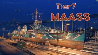 【WoWs】これがゆかり艦長と茜ちゃんの望んでいる「海戦  ロマン  」 #5 MAASS編【VOICEROID 実況】