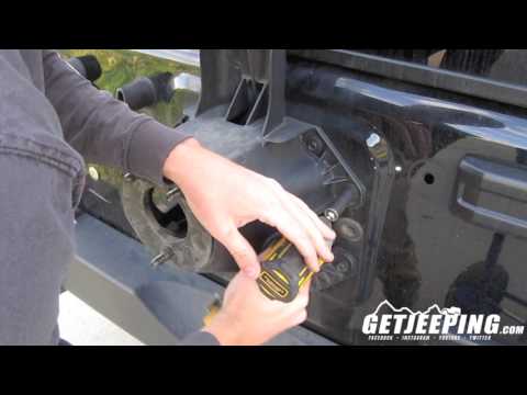 Rough Country Jeep Wrangler JK Tail Gate Vent - GetJeeping