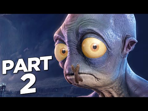 ODDWORLD SOULSTORM PS5 Walkthrough Gameplay Part 2 - ABE (PlayStation 5)