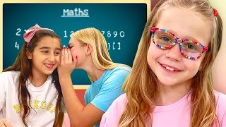 Nastya at School - Video compilation about school 