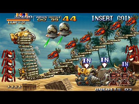 Metal Slug 3 Ultra Remix Enhanced Fire Version Gameplay