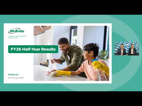 McBride - Investor Presentation (HY Results) - February 2026