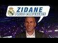 ZINEDINE ZIDANE | Back at Real Madrid press conference