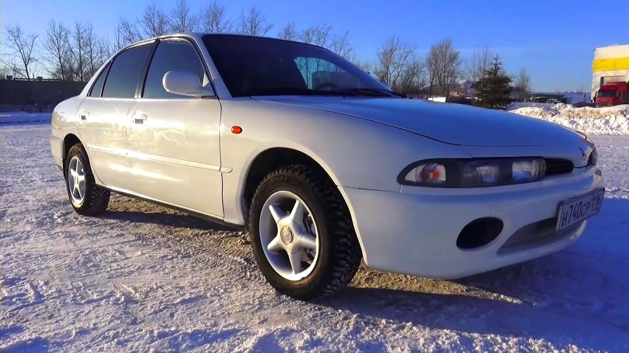 1995 Mitsubishi Galant. 2.0. GLS Super Saloon. Test-Drive.