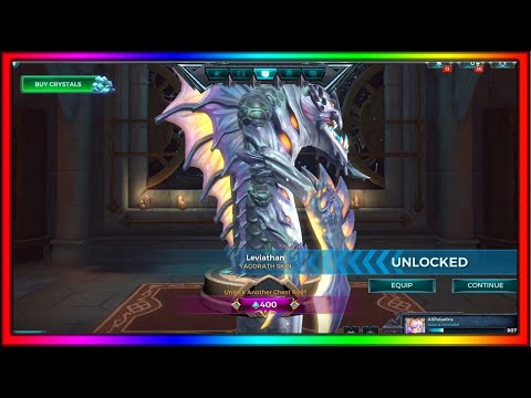 Paladins 4.7 Absolution - Volcanic Islands New Chest Opening All Items