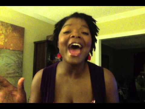 Brandy Alexandria singing "My Guy"