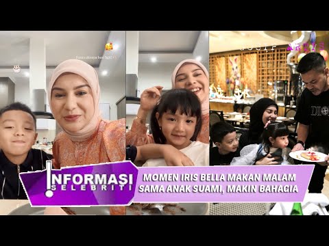 aura wajah iris bella yang semakin cantik pancarkan aura bahagia sama anak suami
