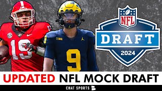 2024 NFL Mock Draft AFTER Vikings/Texans Trade: Vikings TRADE UP For Their QB! | Sperry’s Mock 1.0