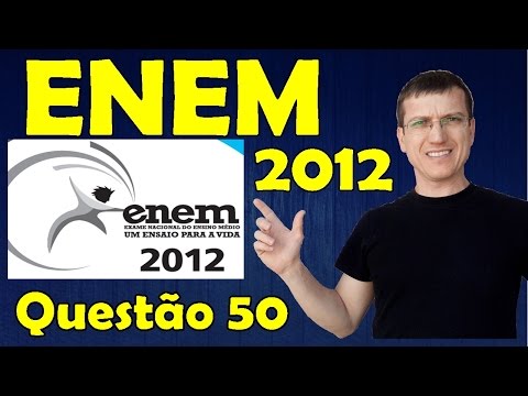 50 - ENEM 2012 - Physics - Mechanics - Question 50 solved (Blue Booklet) - Prof. Marcelo Boaro