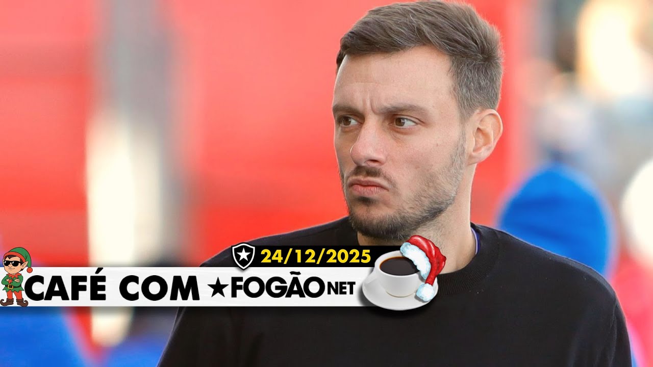 LIVE CAFÉ COM FOGÃONET | Botafogo planeja estilo ofensivo em 2026 com Martín Anselmi