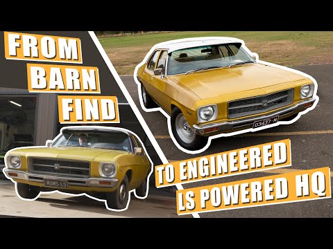 Building An Engineered LS1 Powered Barn Find HQ Holden, From Start To Finish In 10 Minutes!!