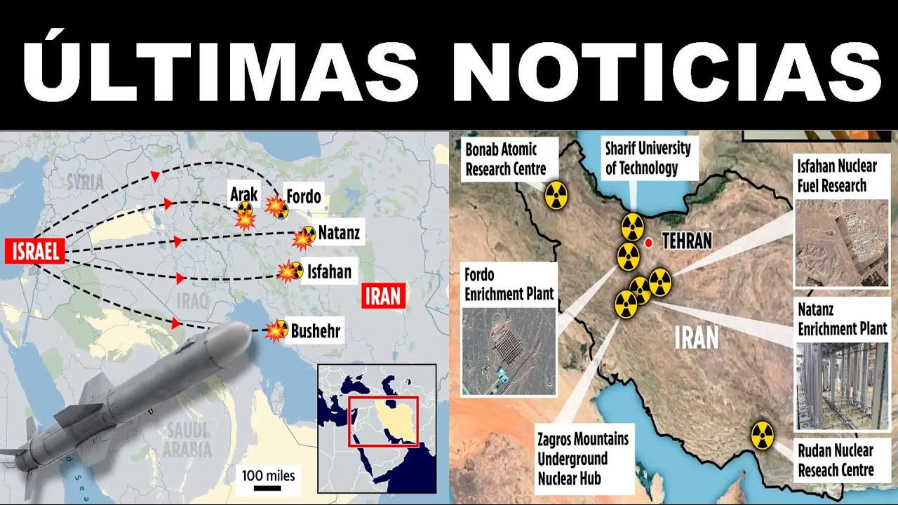 ISRAEL ESTÁ LISTO PARA ATACAR LAS INSTALACIONES NUCLEARES DE IRÁN TENSIÓN EN EL MEDIO ORIENTE