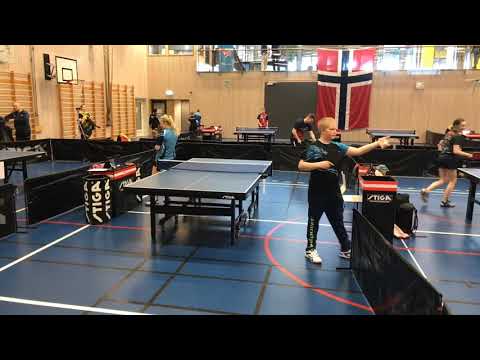 NM Junior bordtennis 2019, kamera 2 dag 2.