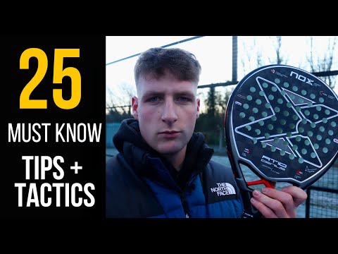 25 VITAL Padel TIPS | Serve, Attack, Defence + Tactics
