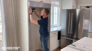 Refrigerator Trim Kit Installation (Shortened Version)