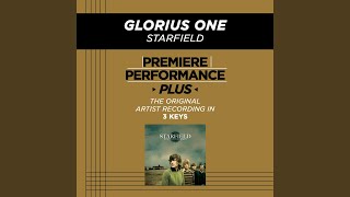 Glorious One (Medium Key Performance Track Without Background Vocals; Med. Instrumental Track)
