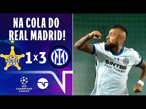 Gols e lances de Sheriff x Internazionale
