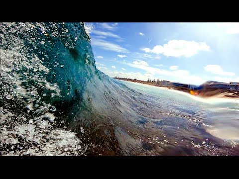 Close Calls Battling Shallow Sharp Reef | POV Bodyboarding | Perth WA