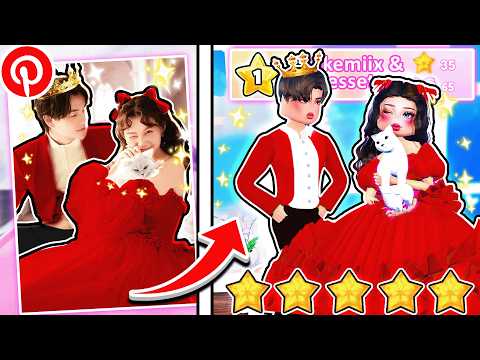 Dress To Impress DUOS But *PINTEREST* Picks Our Outfits!