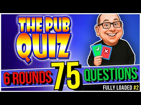 75 Pub Quiz Trivia Questions | General Knowledge Quiz Challenge!