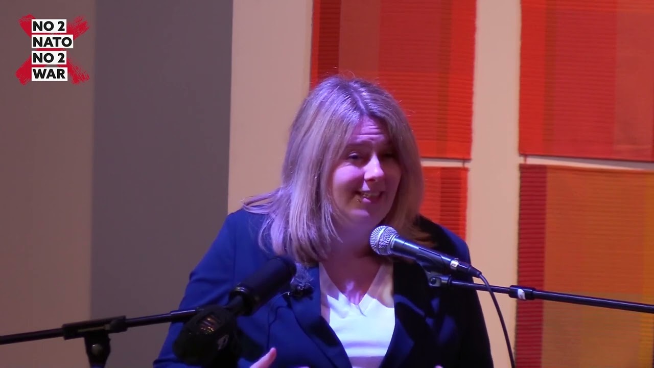 No To NATO, No To War - Fiona Edwards speech at London Rally