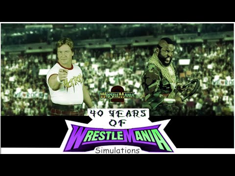 WRESTLEMANIA 2 (NY - 4/7/86): Boxing Match "Rowdy" Roddy Piper VS Mr. T