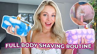 My FULL Body Shave Routine for Smooth Skin!