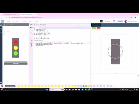 Graphics Stop Light Codehs