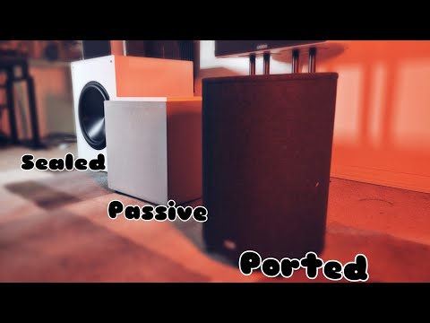 Ported vs Sealed vs Passive Radiator Subwoofers | Which is Best?
