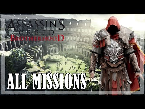 Assassin's Creed Brotherhood - All Missions | Full game 100% Sync