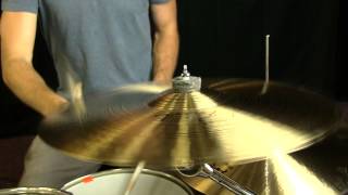 Video thumbnail for Paiste 16'' Signature Mellow Crash by The Drum Shop - Portland, Maine