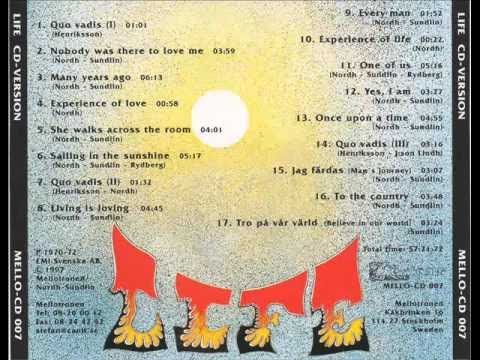 Life - Salling In The Sunshine ( 1970-72 Sweden )