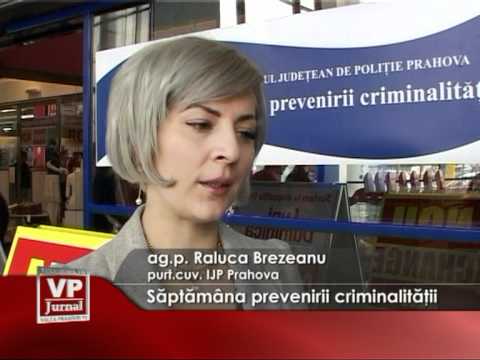 Saptamana prevenirii criminalitatii