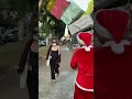 Falling BOXES Funny Christmas Santa EDITION Shorts