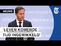 Rutte tegen eenzame jongeren: 'Let op elkaar'