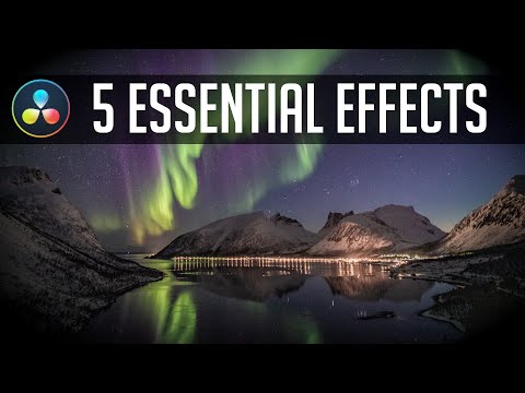 Learn 5 Essential Visual Effects in DaVinci Resolve 16 - Tutorial for Beginners