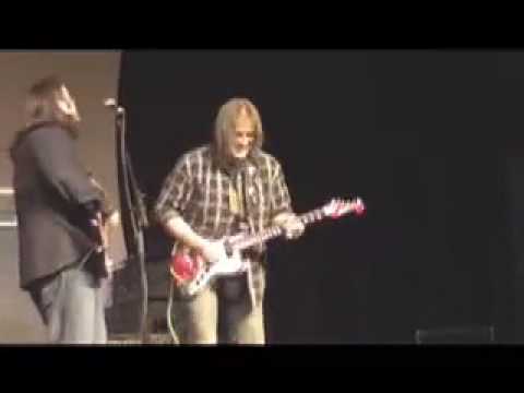 Rocky Athas with His Bell Custom Guitars JazzBlaster