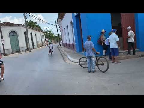 Cuba calles y barrios de pueblos del interior Remedios en Villa Clara 23 de Abril del 2024.